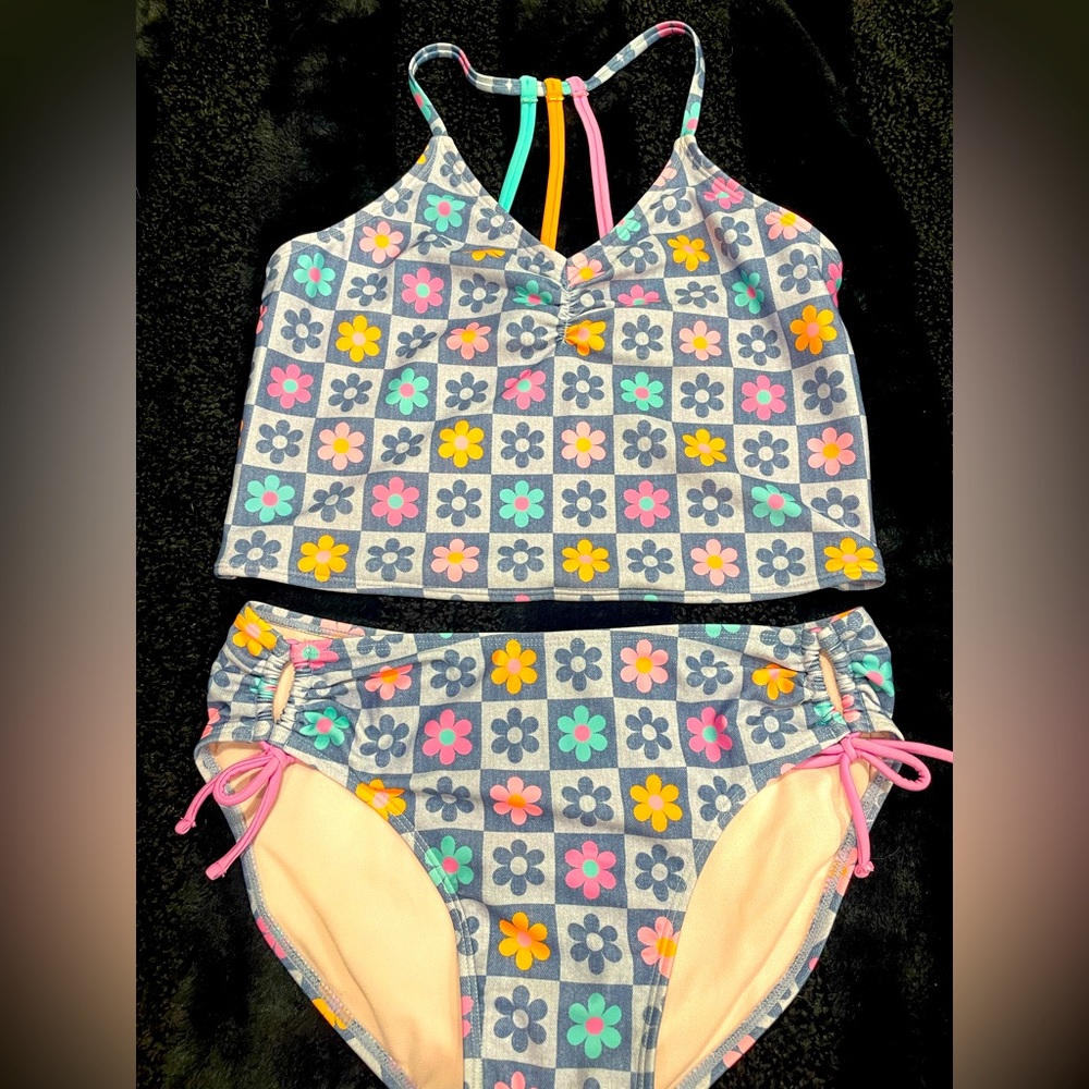 Girls crop bikini